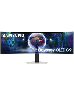 Купить 49" Монитор Samsung Odyssey OLED G9 G93SD серебристый в Техноленде