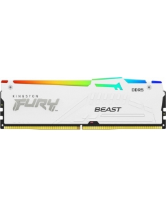 Купить Оперативная память Kingston Fury Beast RGB White [KF560C36BWE2A-16] 16 ГБ в Техноленде