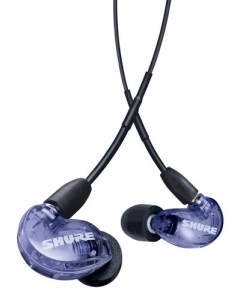 Купить Проводные наушники Shure SE215 фиолетовый в Техноленде