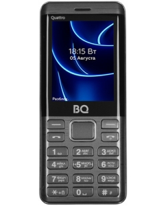 Купить Сотовый телефон BQ 2453 Quattro серый в Техноленде