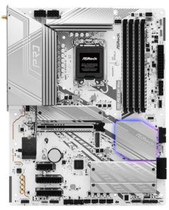 Купить Материнская плата ASRock Z890 Pro RS WiFi White в Техноленде