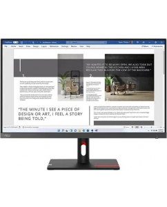 Купить 27" Монитор Lenovo ThinkVision S27i-30 черный в Техноленде