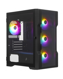 Купить Корпус 1STPLAYER TRILOBITE T3-G [T3-G-BK-4F1] черный в Техноленде