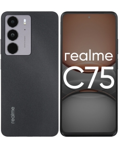 Купить 6.72" Смартфон realme C75 128 ГБ черный в Техноленде