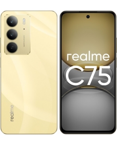 Купить 6.72" Смартфон realme C75 128 ГБ золотистый в Техноленде