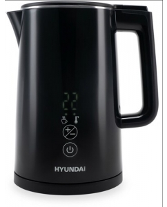 Купить Электрочайник Hyundai HYK-S5509 черный в Техноленде