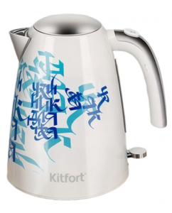 Купить Электрочайник Kitfort КТ-6772 белый в Техноленде