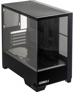 Купить Корпус Formula Crystal Z1M [CRISTAL Z1M] черный в Техноленде