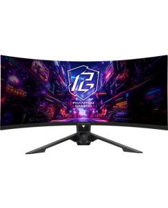 Купить 34" Монитор AsRock Phantom Gaming PG34QRT2B черный в Техноленде