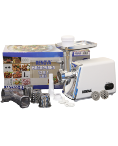 Купить Мясорубка электрическая RENOVA MG200-R1WL белый в Техноленде