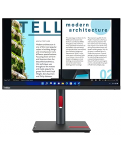Купить 23.8" Монитор Lenovo ThinkVision P24h-30 черный в Техноленде