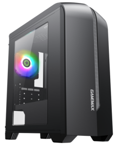 Купить Корпус GameMax Centauri BG [Centauri Black Gray] черный в Техноленде