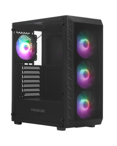 Купить Корпус PowerCase Mistral S4B [CMSB-L4] черный в Техноленде