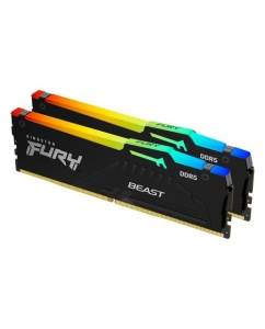 Купить Оперативная память Kingston FURY Beast Black RGB [KF560C30BBEAK2-64] 64 ГБ в Техноленде