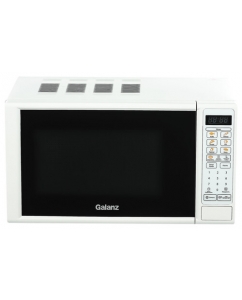 Купить Микроволновая печь Galanz MOG-2011DW белый 20 л, 700 Вт, переключатели - кнопки, гриль, дисплей, белый в Техноленде