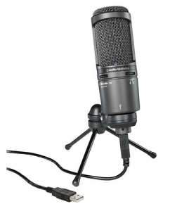 Купить Микрофон Audio-technica AT2020USB-XP черный в Техноленде
