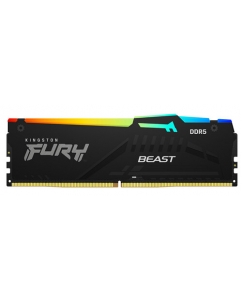 Купить Оперативная память Kingston FURY Beast Black RGB [KF560C30BBAK2-64] 64 ГБ в Техноленде