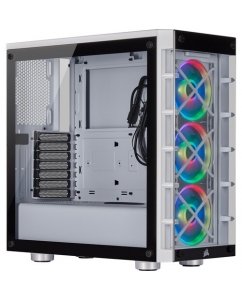 Купить Корпус Corsair Crystal iCue 465X RGB [CC-9011189-WW] белый в Техноленде