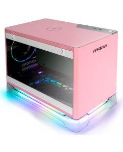 Купить Корпус InWin A1 PLUS Pink Edition [IW-A1PLUS-PINK] розовый в Техноленде