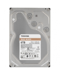 Купить 6 ТБ Жесткий диск Toshiba N300 [HDWG760AZSTA] в Техноленде