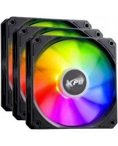Купить Комплект реверсных вентиляторов ADATA XPG VENTO R 120 ARGB PWM [VENTOR120ARGBPWM3C-BKCWW] в Техноленде