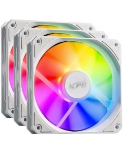 Купить Комплект реверсных вентиляторов ADATA XPG VENTO R 120 ARGB PWM White [VENTOR120ARGBPWM3C-WHCWW] в Техноленде