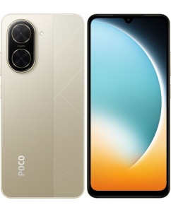 Купить 6.88" Смартфон POCO C71 128 ГБ золотистый в Техноленде