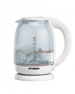 Купить Электрочайник Hyundai HYK-S3808 белый в Техноленде