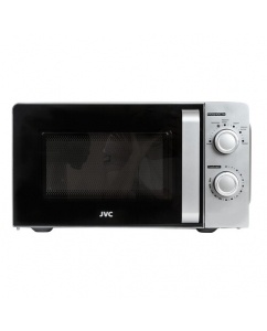 Купить Микроволновая печь JVC JK-MW140M серебристый 20 л, 700 Вт, переключатели - поворотный механизм, серый в Техноленде