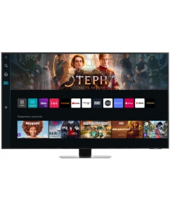 Купить 55" (138 см) Телевизор Samsung QE55QN90DAUXRU серебристый в Техноленде