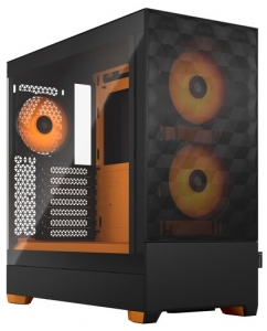 Купить Корпус Fractal Design Pop Air RGB Orange [FD-C-POR1A-05] черный в Техноленде