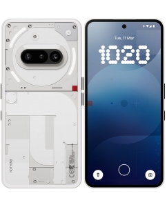Купить 6.77" Смартфон Nothing Phone 3A 128 ГБ белый в Техноленде