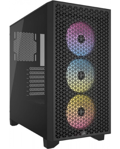 Купить Корпус Corsair 3000D RGB AIRFLOW [CC-9011255-WW] черный в Техноленде