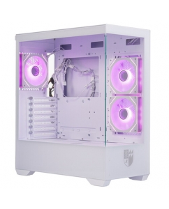 Купить Корпус Iron Pride INVADER Q6 [УФ-00002445] белый в Техноленде