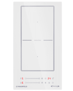 Купить Индукционная варочная поверхность MAUNFELD CVI292S2BWH Inverter в Техноленде