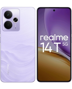Купить 6.67" Смартфон realme 14T 128 ГБ фиолетовый в Техноленде