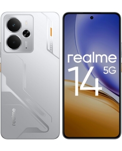 Купить 6.67" Смартфон realme 14 256 ГБ серебристый в Техноленде