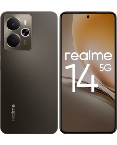 Купить 6.67" Смартфон realme 14 256 ГБ коричневый в Техноленде