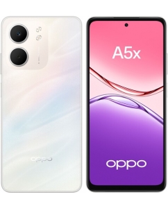 Купить 6.67" Смартфон OPPO A5x 128 ГБ белый в Техноленде