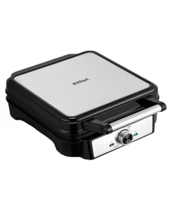 Купить Вафельница Kitfort КТ-5607 серебристый в Техноленде