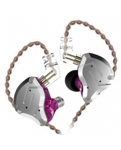 Купить Проводные наушники KZ ZS10 PRO фиолетовый в Техноленде