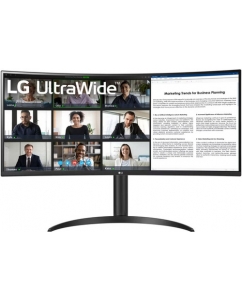 Купить 34" Монитор LG UltraWide 34WR55QK-B черный в Техноленде