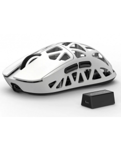 Купить Мышь беспроводная/проводная Attack Shark R2 Pure White [SharkR2White] белый в Техноленде