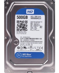 Купить 500 ГБ Жесткий диск WD Blue [WD5000AZLX] в Техноленде