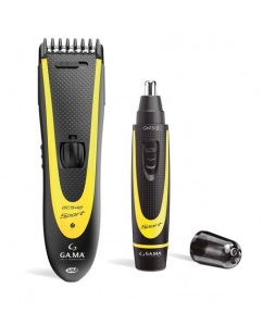 Купить Машинка для стрижки GA.MA GC542 SPORT - HF + GNT512 желтый/черный в Техноленде