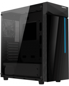 Купить Корпус GIGABYTE C200 GLASS [28300-GC20G-1CKR] черный в Техноленде