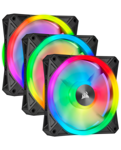 Купить Комплект вентиляторов Corsair iCUE QL120 RGB [CO-9050098-WW] в Техноленде