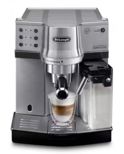 Купить Кофеварка рожковая Delonghi EC860.M серебристый в Техноленде