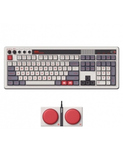 Купить Клавиатура проводная + беспроводная 8BitDo Retro 108 Mechanical Keyboard - N Edition в Техноленде