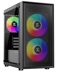 Купить Корпус XASTRA A305M 3FRGB [A305M-2FC14F-1FC12F] черный в Техноленде